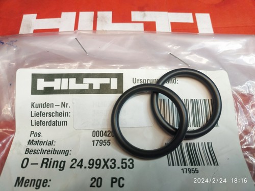 Piston rings hilti te70 - o-rings,