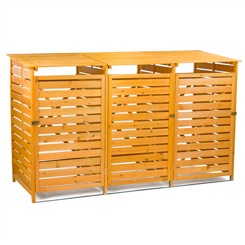 Triple wheelie bin - triple,