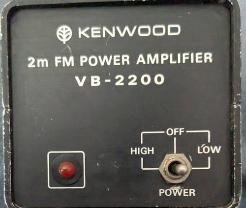 Vintage kenwood vhf 2200 - kenwood,