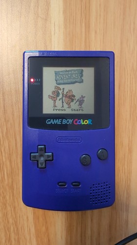 Nintendo game boy color grape - game,