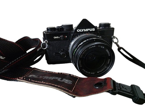 Olympus black 35mm slr - olympus,