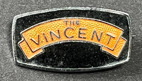 Motorcycle pin badge - pin, vincent