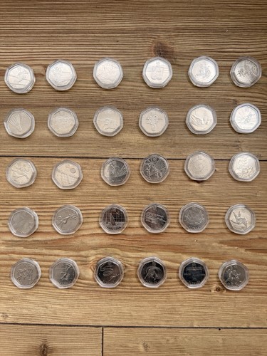 Olympic sports 50p complete - olympic, uk