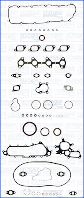 Complete set engine gaskets - set,