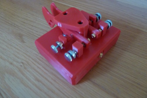 Morse paddle iambic key - morse,