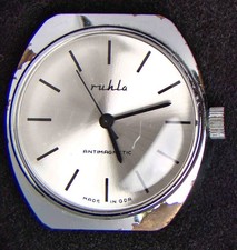 Ruhla Silver Dial Men's