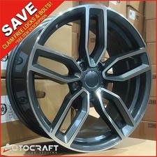 18" S3 GP Style ALLOY WHEELS X4 - TYRES Fits : AUDI A3 A4 A6 TT