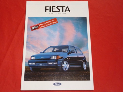 1992 ford fiesta - ford, type