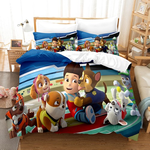 Paw patroll bedding set kids - paw,