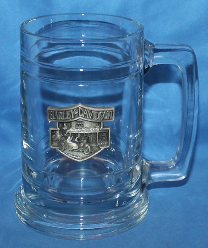 Harley davidson beer stein mug - beer,