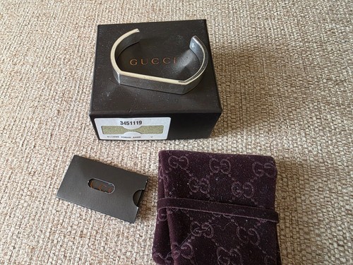 Vintage gucci cuff bangle - vintage,