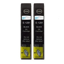 2 Black Ink Cartridges non-OEM