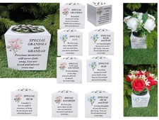 Memorial Flower Vase Rose Bowl