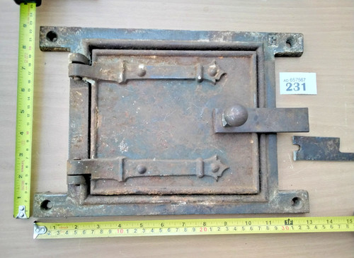 Vintage bake oven range cast - range,