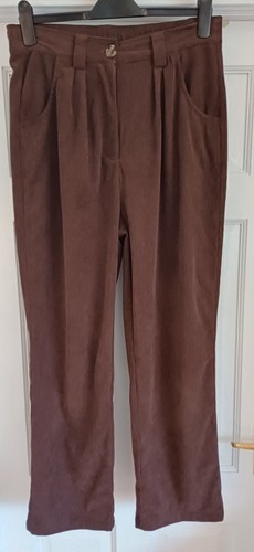 Ladies brown stretch waist - ladies,