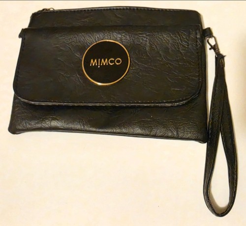 Mimco black medium pouch - ​mimco,