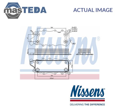 90784 engine oil cooler - 90784,
