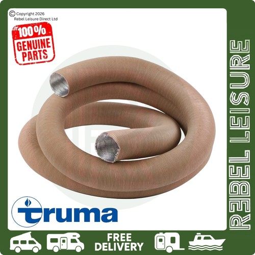 Truma 65mm ducting beige - truma, ducting-beige