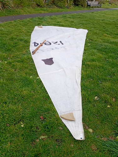 Sailing dinghy main sail - sailing, gp