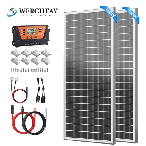 200w solar panel kit 12v - kit,