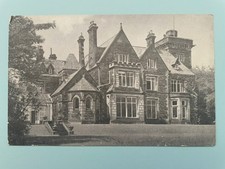 Alston Hall Residential College - Old Postcard, Posted 1960s, Preston Postmark
