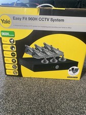 Yale Easy Fit 960H CCTV System- Advanced 6 Camera CCTV System for Monitoring
