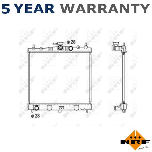 Nrf radiator fits - nissan, micra
