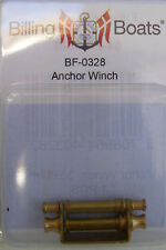 Billing Boats BF-0328 - 1 x 35mm x 12mm - Brass Anchor Winch New  RM48Post