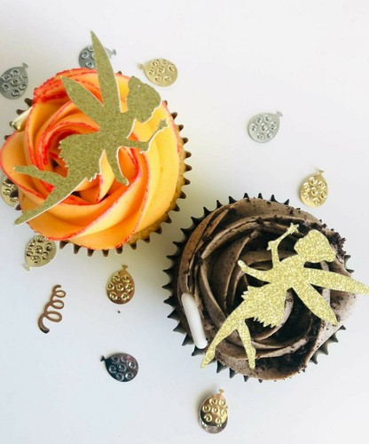 Fairy tinkerbell cupcake - tinkerbell,