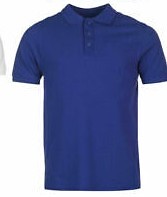 Mens New Plain Pique Polo Shirt Cotton Blend Tee Golf Collar Casual Shirt S-5XL