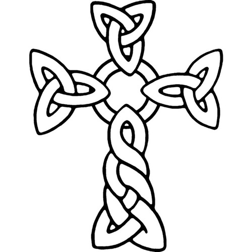 Celtic cross unmounted - cross',
