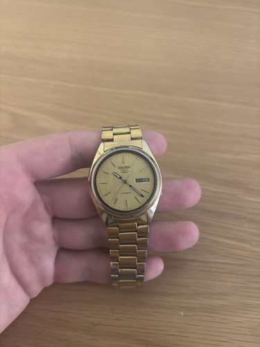 Vintage seiko automatic gold - vintage,