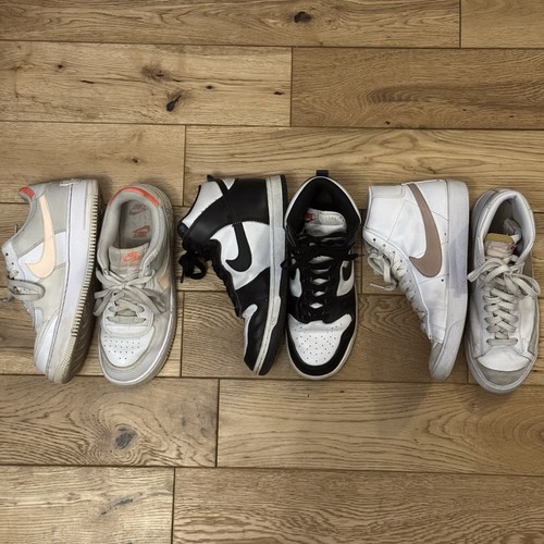 Well worn nike - worn, size