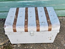 Large metal steamer - large, trunk