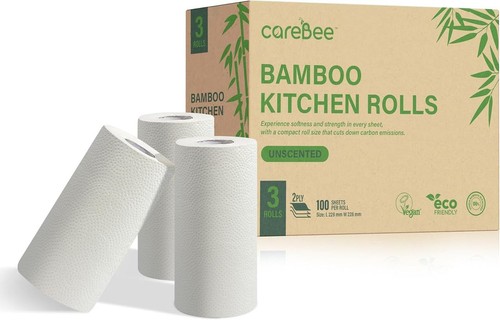 Carebee kitchen roll 2 ply - roll,