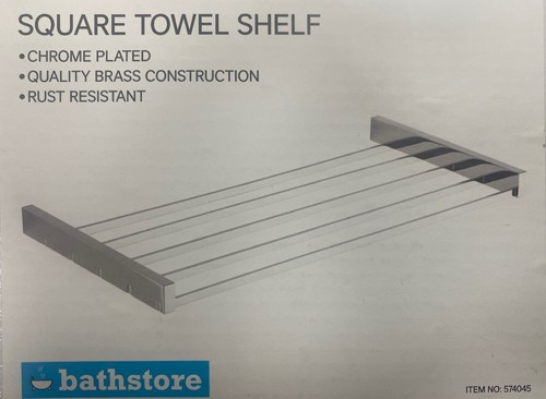 Square towel shelf luxury - square,