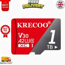 Micro SD Card 32GB 64GB 128GB 256GB 512GB Class 10 SDXC Phone Memory & Adapter