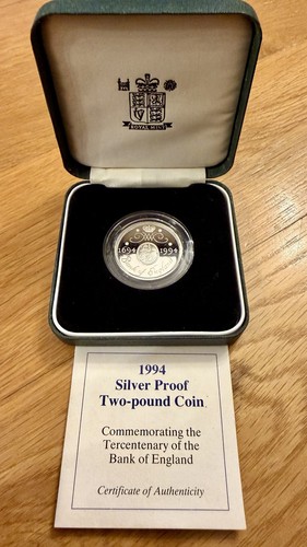 Silver proof two - proof, £2