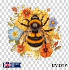 Floral bee honey - comb, uv