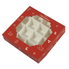 x5 Empty Pick & Mix Sweet Boxes with clear window display ideal for gifting 🎁 
