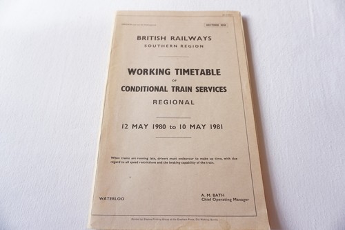 1980 southern region railway - southern,