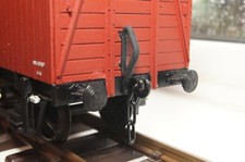 Gauge 1, G Scale , British Rail dummy vacuum pipes, FOUR, black resin FX2