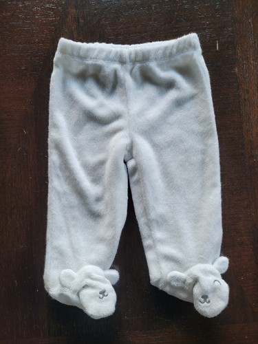 Carter month white pants - carter's,