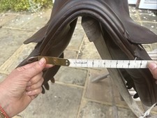 Ideal GP Saddle, Walsall Brown Leather  DT Tree, Stamped W