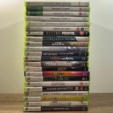 Xbox 360 Games Bundle Assassin’s Creed II Brotherhood Tomb Raider Battlefield
