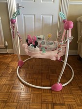 Bright Starts Minnie Mouse Jumperoo Good Used Condition
