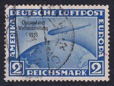 GERMANY 1933 Zeppelin 2m