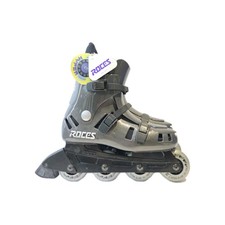 Roces BCN Barcelona Inline Skates Charcoal Size UK 8 Hyper Made In Italy Vintage