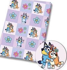 Polycotton Fabric with Bluey