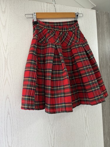 Age pleated tartan skirt - age,